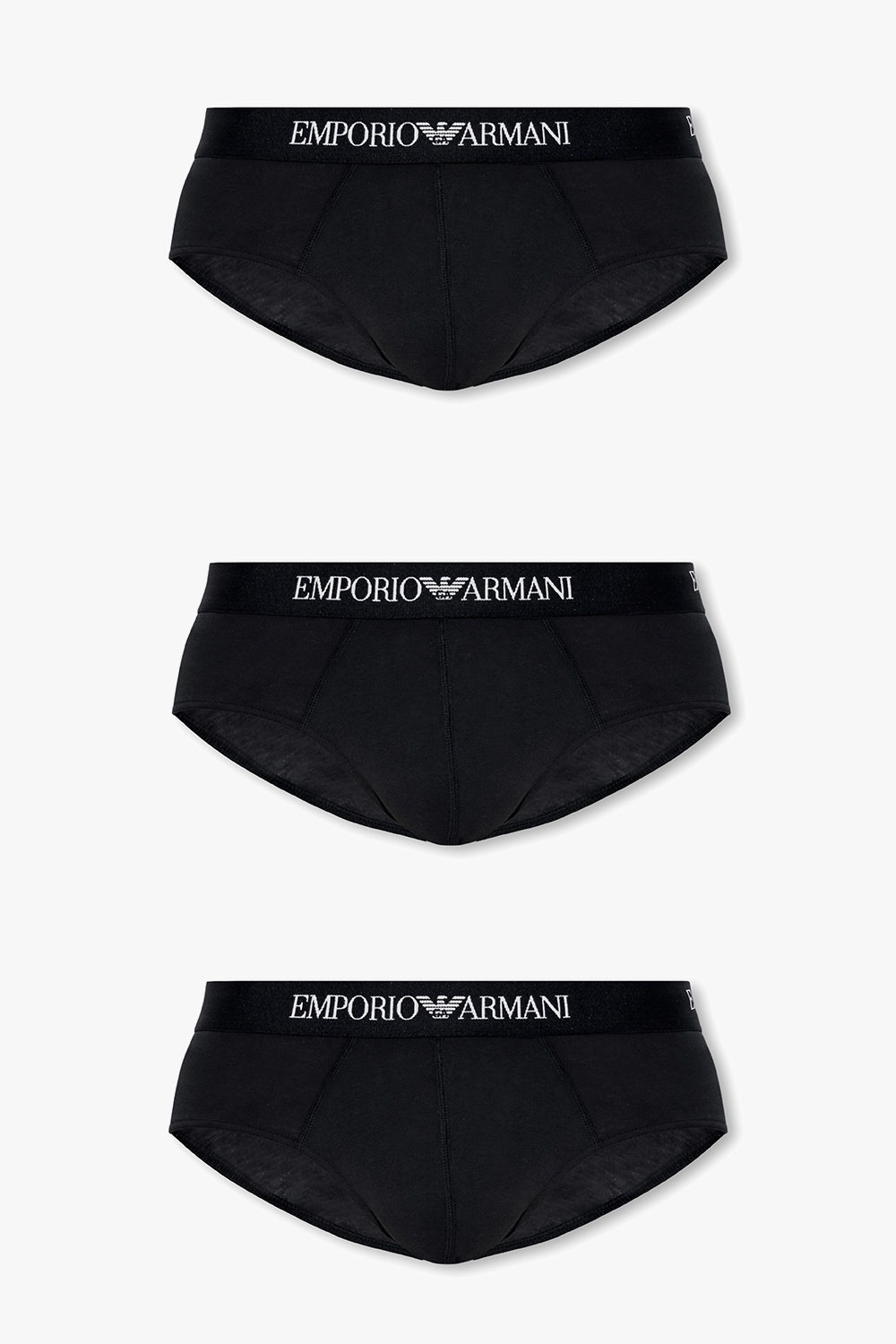 Emporio Armani Cotton briefs 3pack Men's Clothing Vitkac